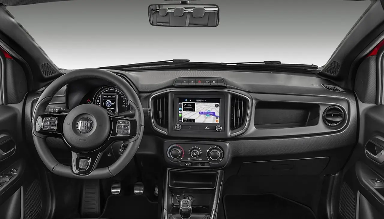 Fiat Strada, más tecnológica por dentro.