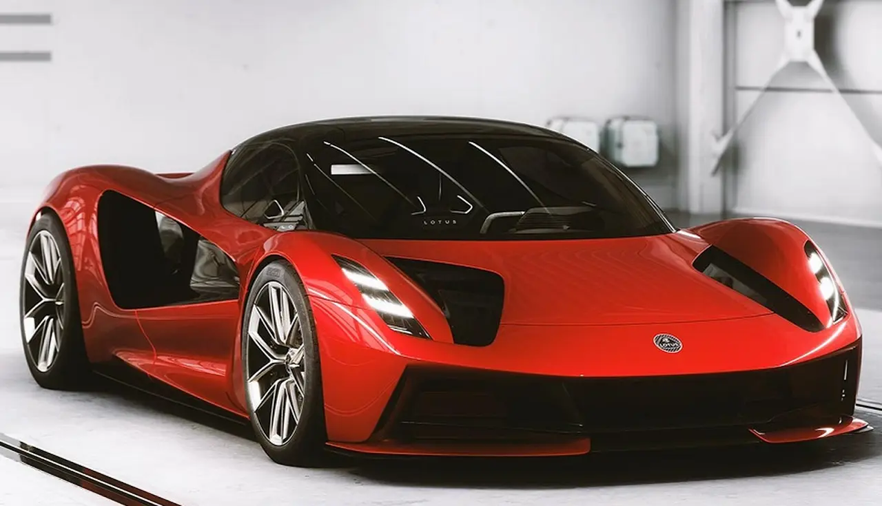 Lotus Evija, entre los autos deportivos británicos.