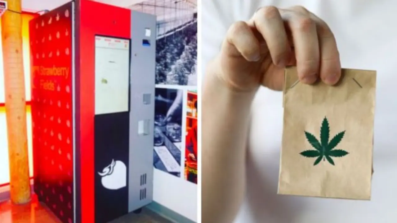 La marihuana llega a las máquinas expendedoras: ¿cómo funcionan?