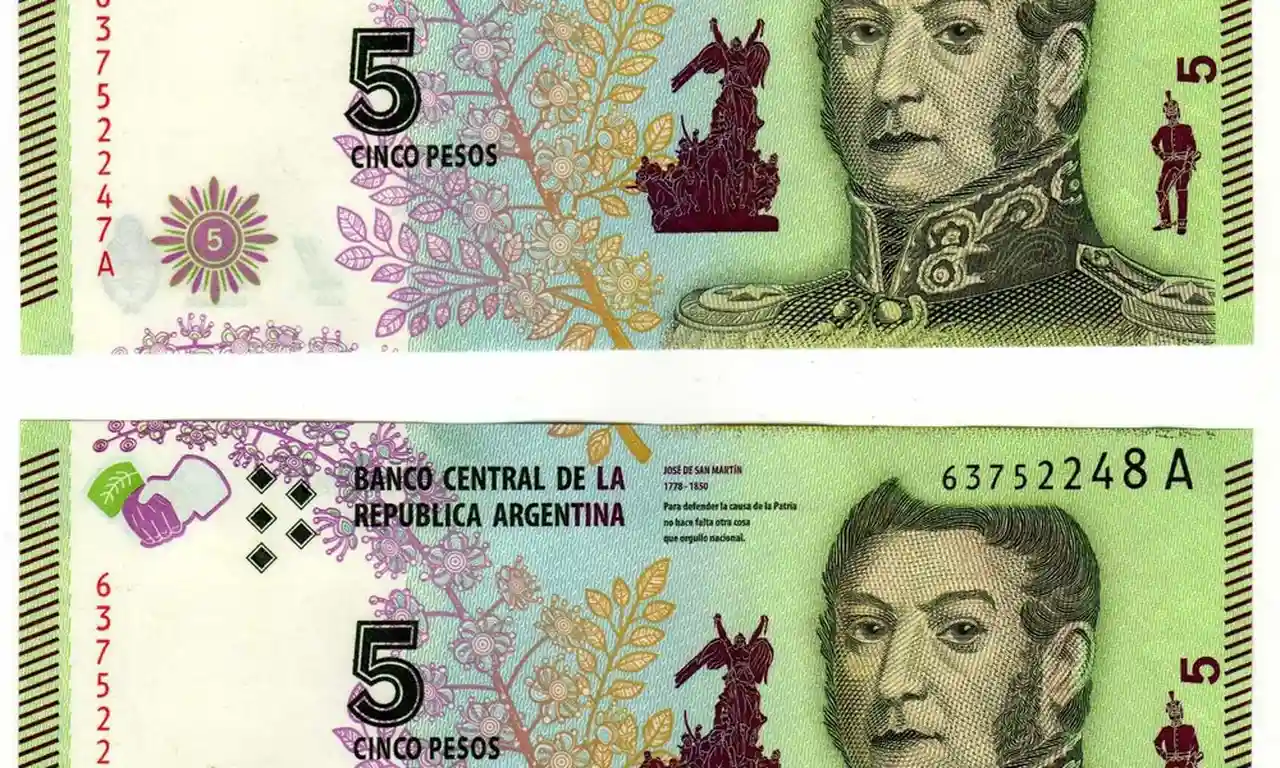 Los billetes de 5 pesos podrían valer hasta 30 veces más