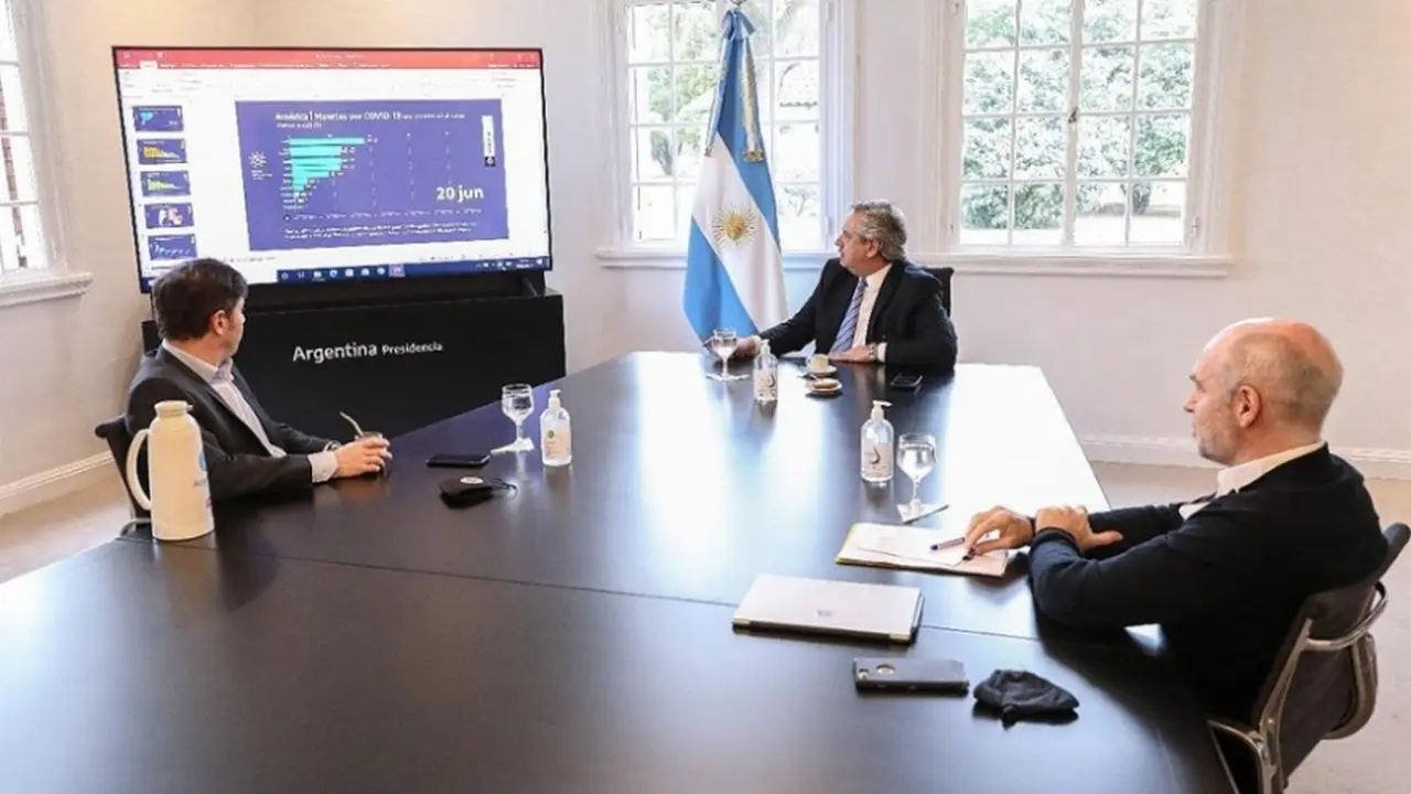 El presidente Alberto Fernández le quitó coparticipación a la Ciudad para dársela a la Provincia de Buenos Aires