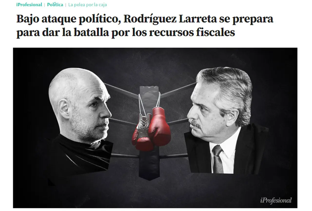 iProfesional adelantó que Fernández buscaría el fortalecimiento de la provincia por la vía de tomar recursos fiscales de la Ciudad