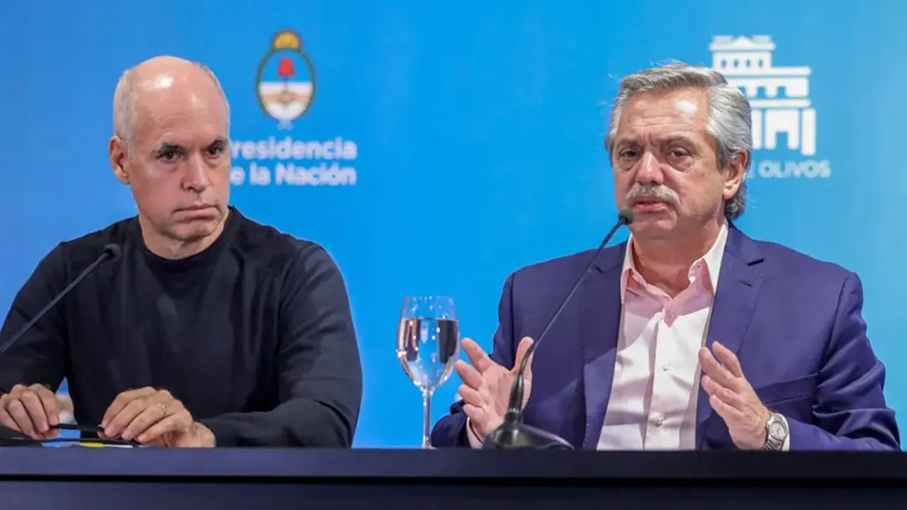 Fernández y Larreta: una relación que termina en la Justicia.