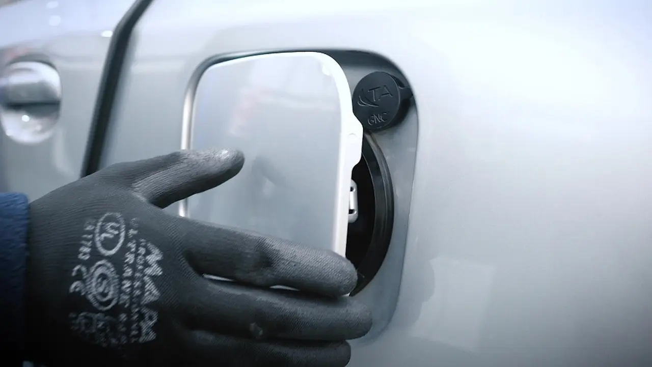 El Toyota Etios con GNC se adapta de fábrica.