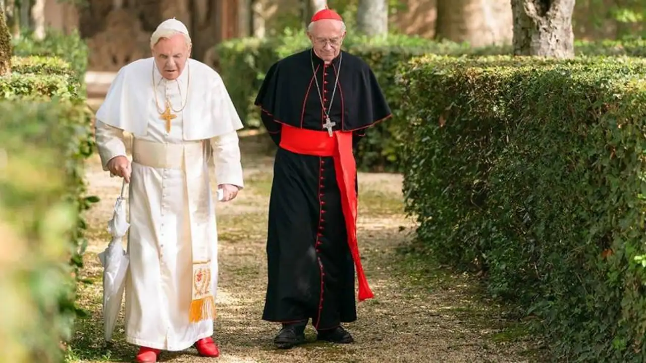 Los dos papas es una de las películas recomendadas de Netflix