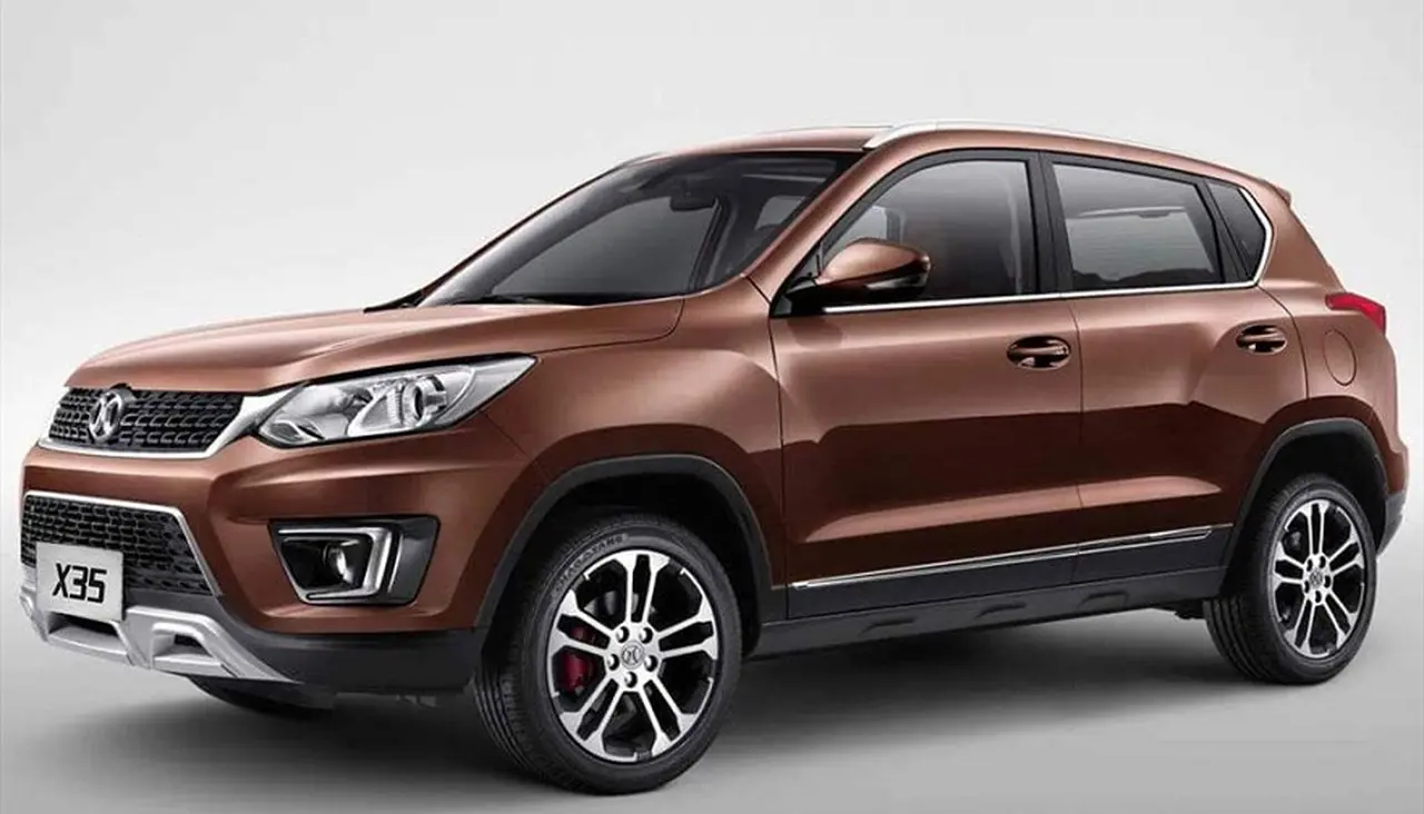 Baic X35, un SUV chino de los líderes en el país.