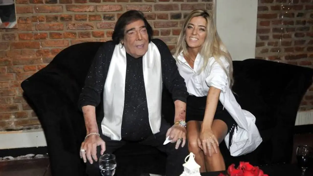Cacho Castaña en su último cumpleaños