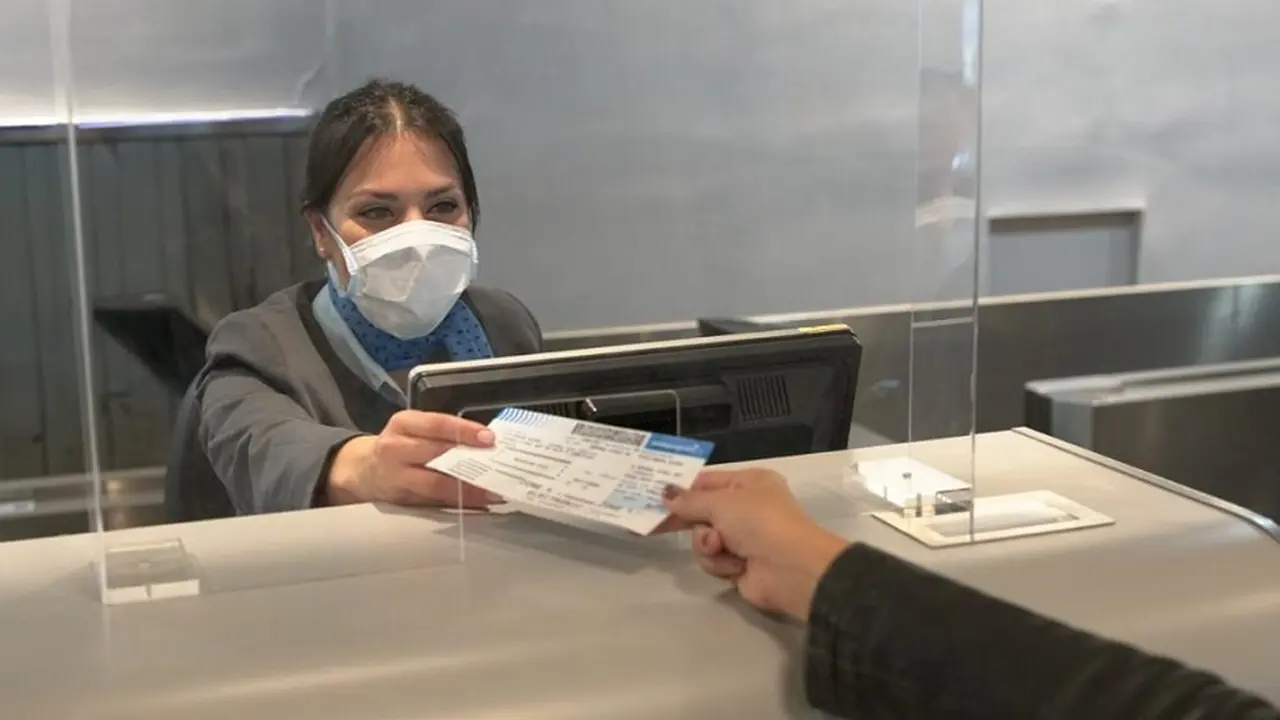 Las aerolíneas cumplen un estricto protocolo sanitario