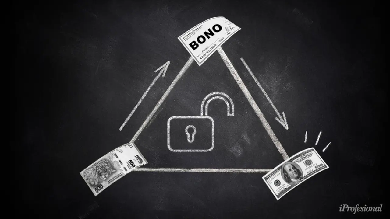 El valor del dólar CCL surge de la operación con bonos en el mercado financiero.