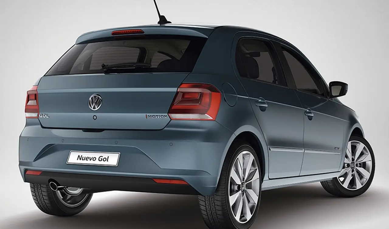 Volkswagen Gol y Gol Trend, así es de atrás.