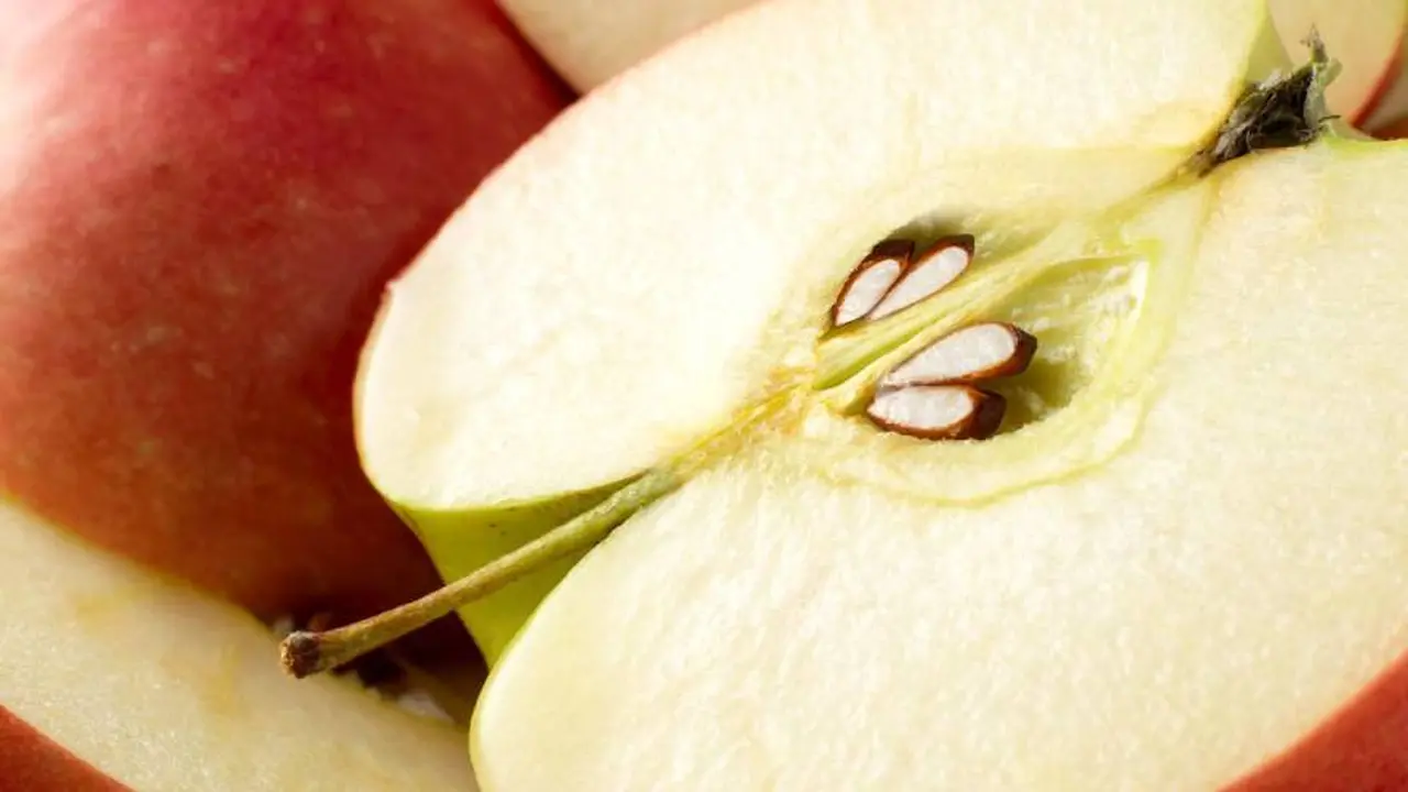 Las semillas de manzana contienen amigdalina