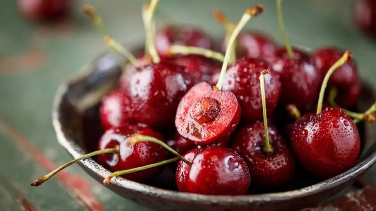 Las cerezas son frutas ricas en vitaminas que permiten deshinchar el abdomen