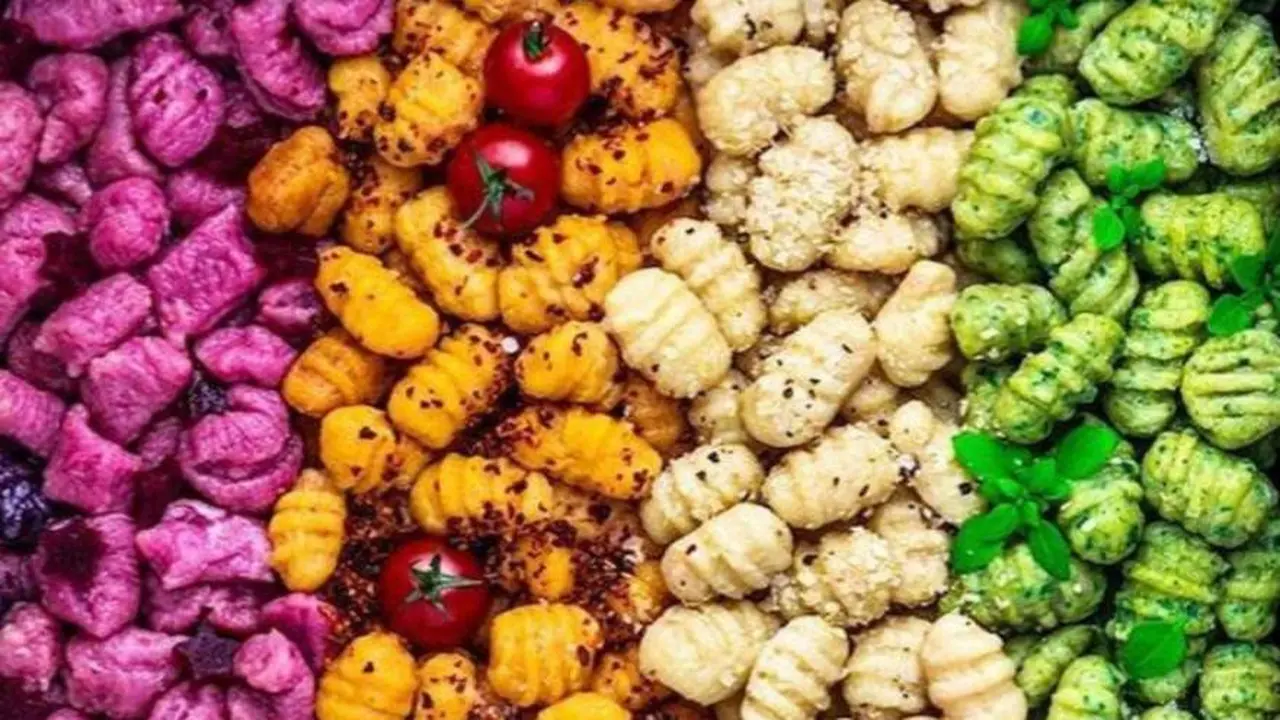 Los ñoquis se pueden hacer de diversos sabores