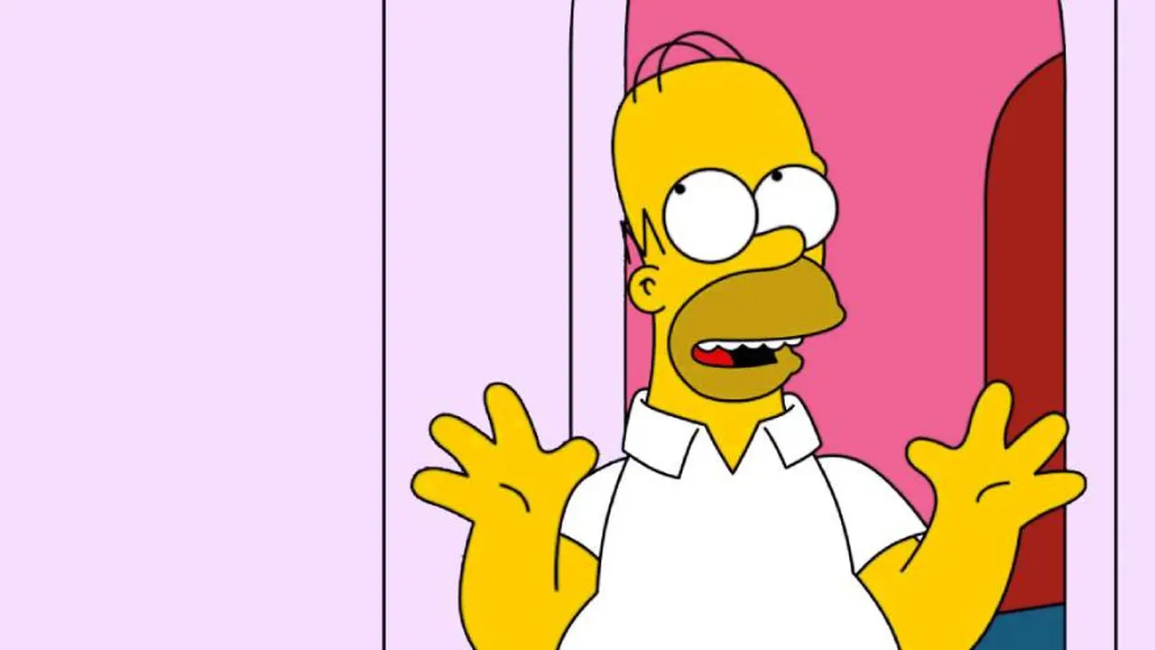 Los personajes de los Simpson tienen cuatro dedos
