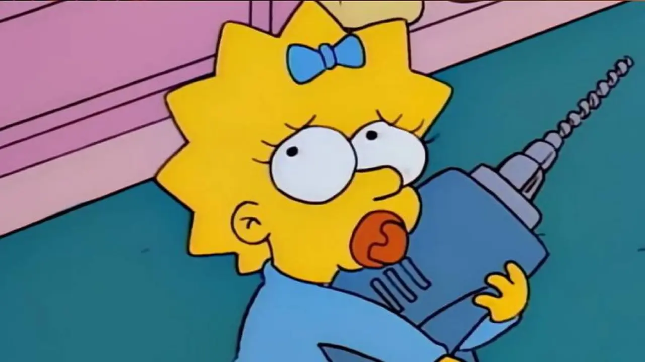 Maggie es una de las protagonistas de la serie Los SImpson