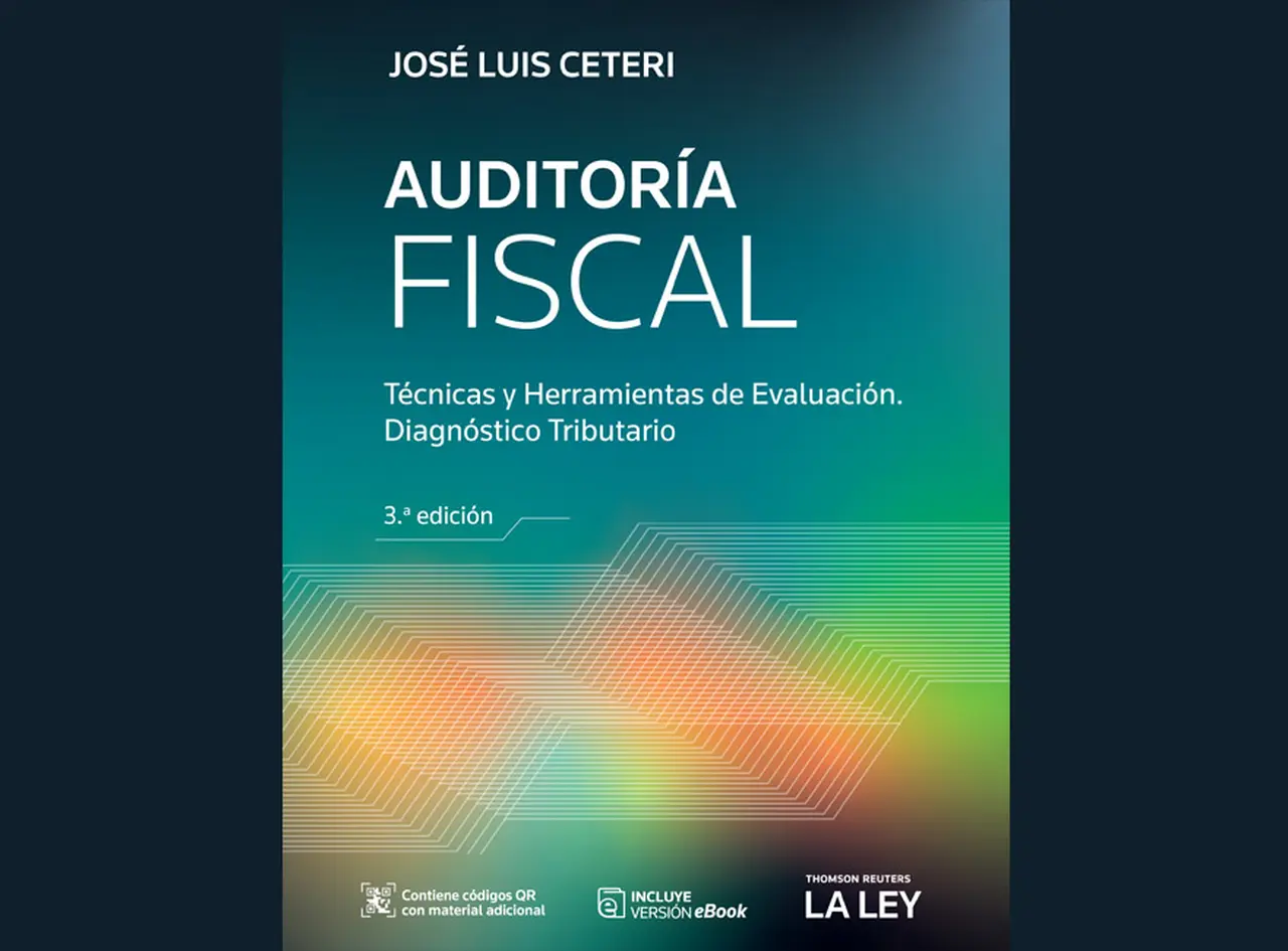 El libro de José Luis Ceteri sobre auditoría fiscal.