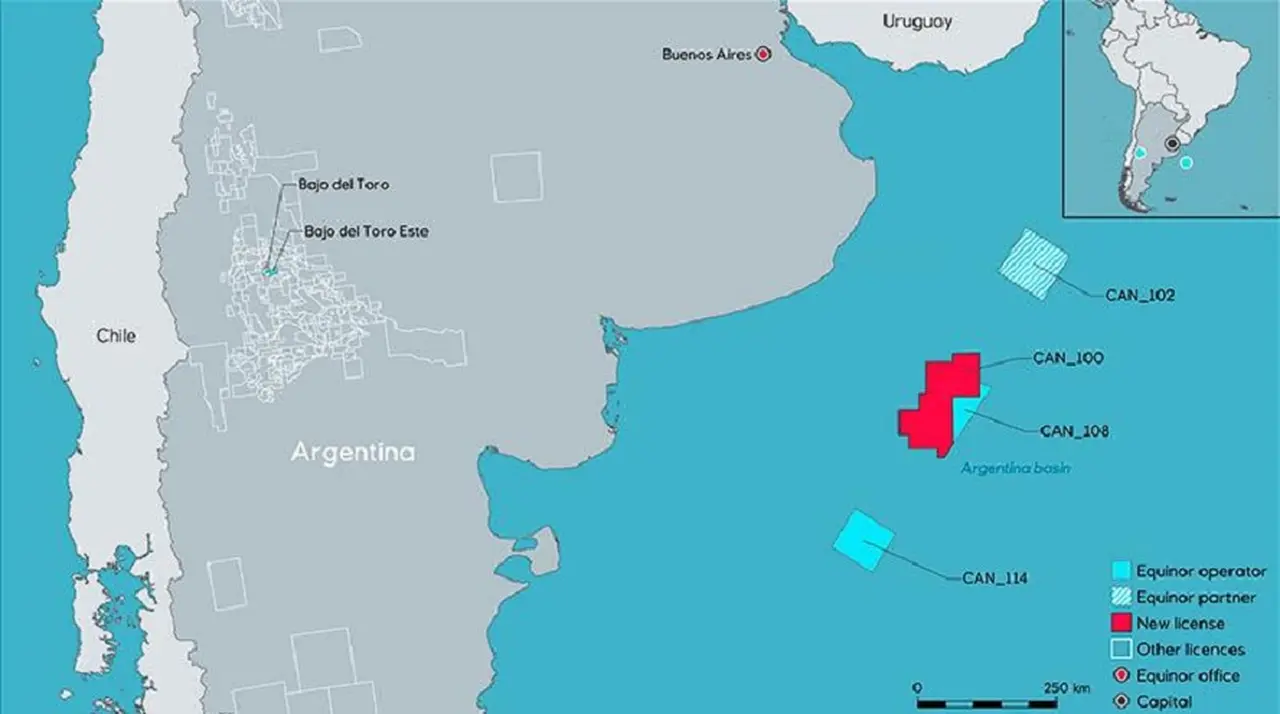 mantendría el 75 % restante, pedido que recién dos años después el propio Milei acepta luego de verificar la inexistencia de importes adeudados por Equinor en concepto de canon y/o regalías