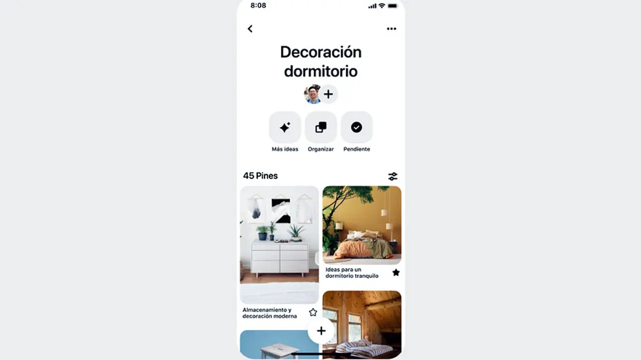 Pinterest sumó nuevas alternativas para plasmar ideas.