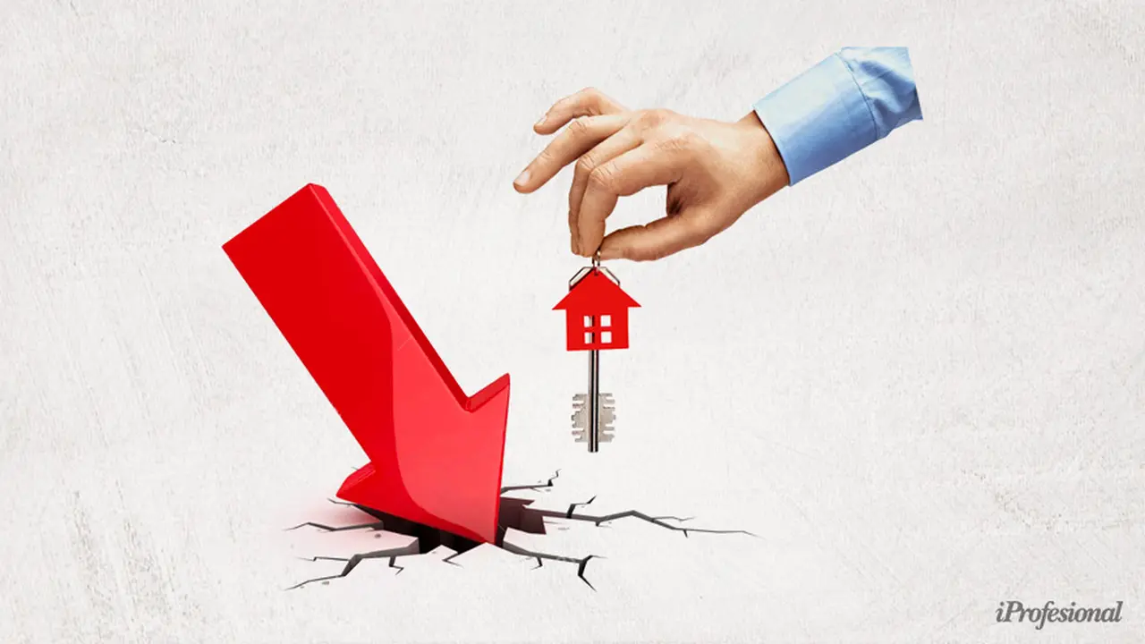 Los números del mercado inmobiliario se desplomaron en 2020