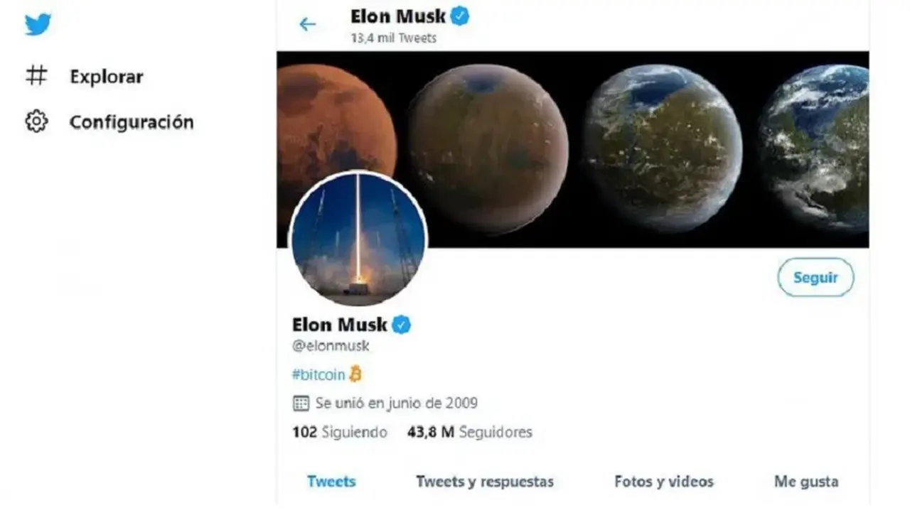 Con una sola palabra, Elon Musk hizo disparar Bitcoin u$s5.000 en una hora