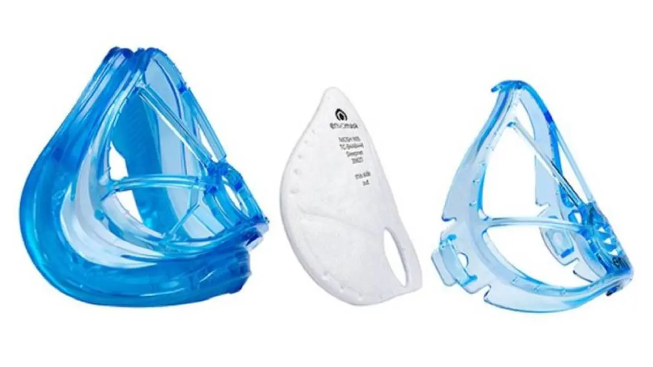 Así son los barbijos elastométricos