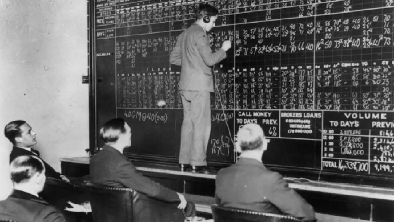 1929, el comienzo de la gran depresión.
