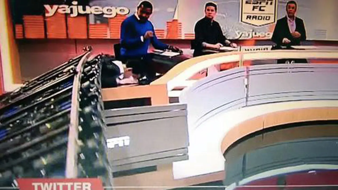 Video: espeluznante accidente en vivo durante un programa de ESPN