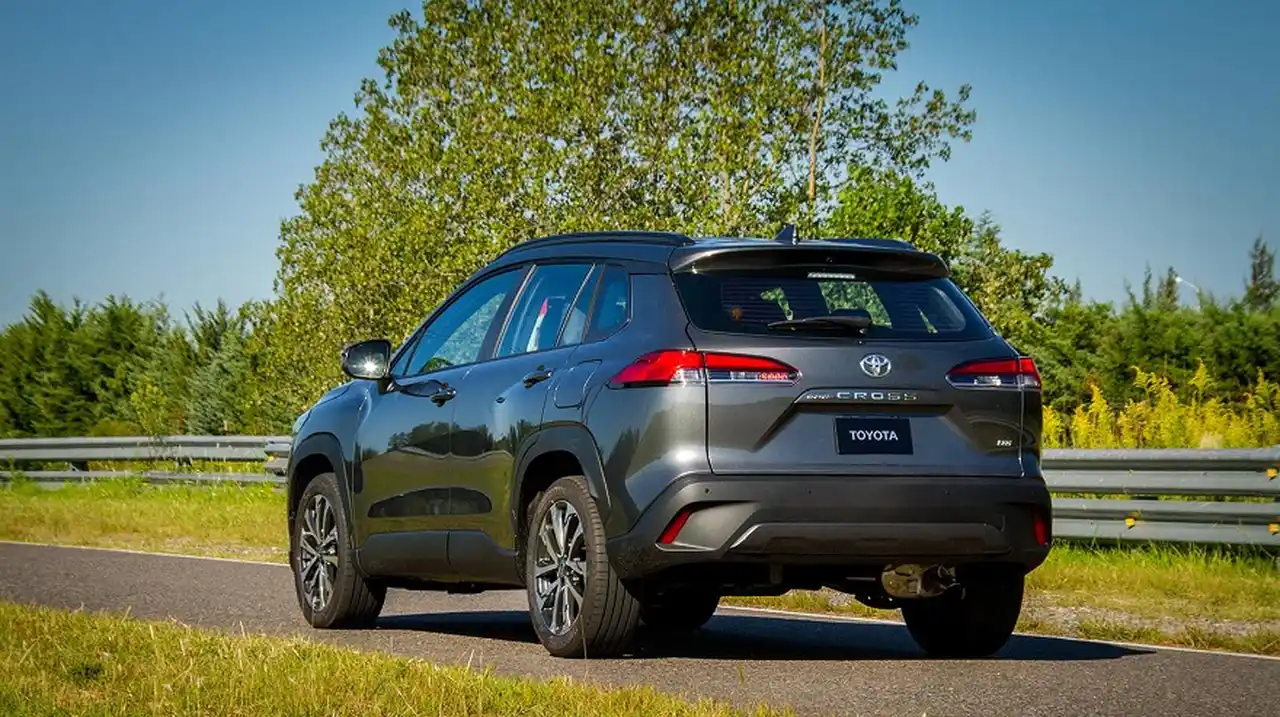 Así es el nuevo SUV de Toyota de atrás.