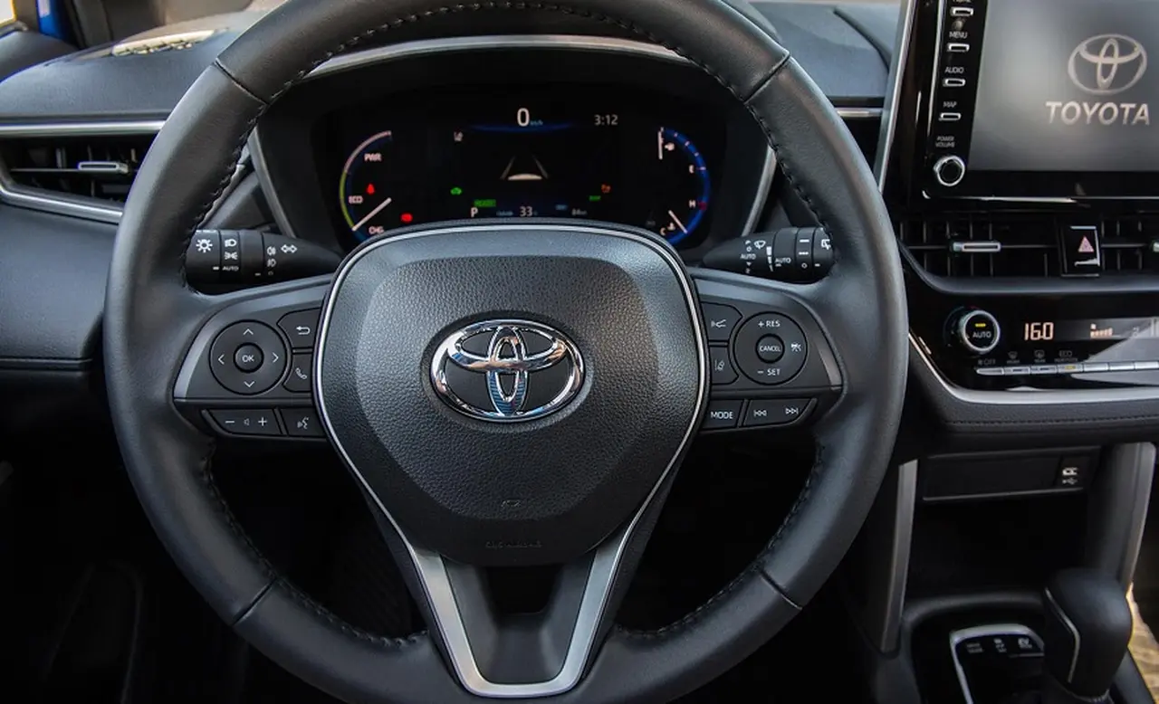 Toyota Corolla Cross: así es el diseño interior.