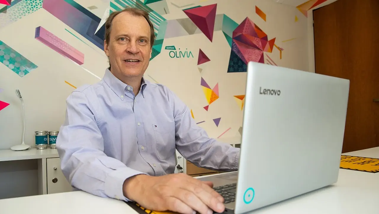 Alberto Bethke, socio fundador y CEO de Olivia