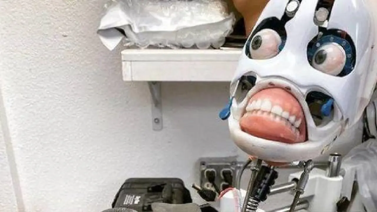 El proceso de fabricación de las prostitutas artificiales desde el rostro.