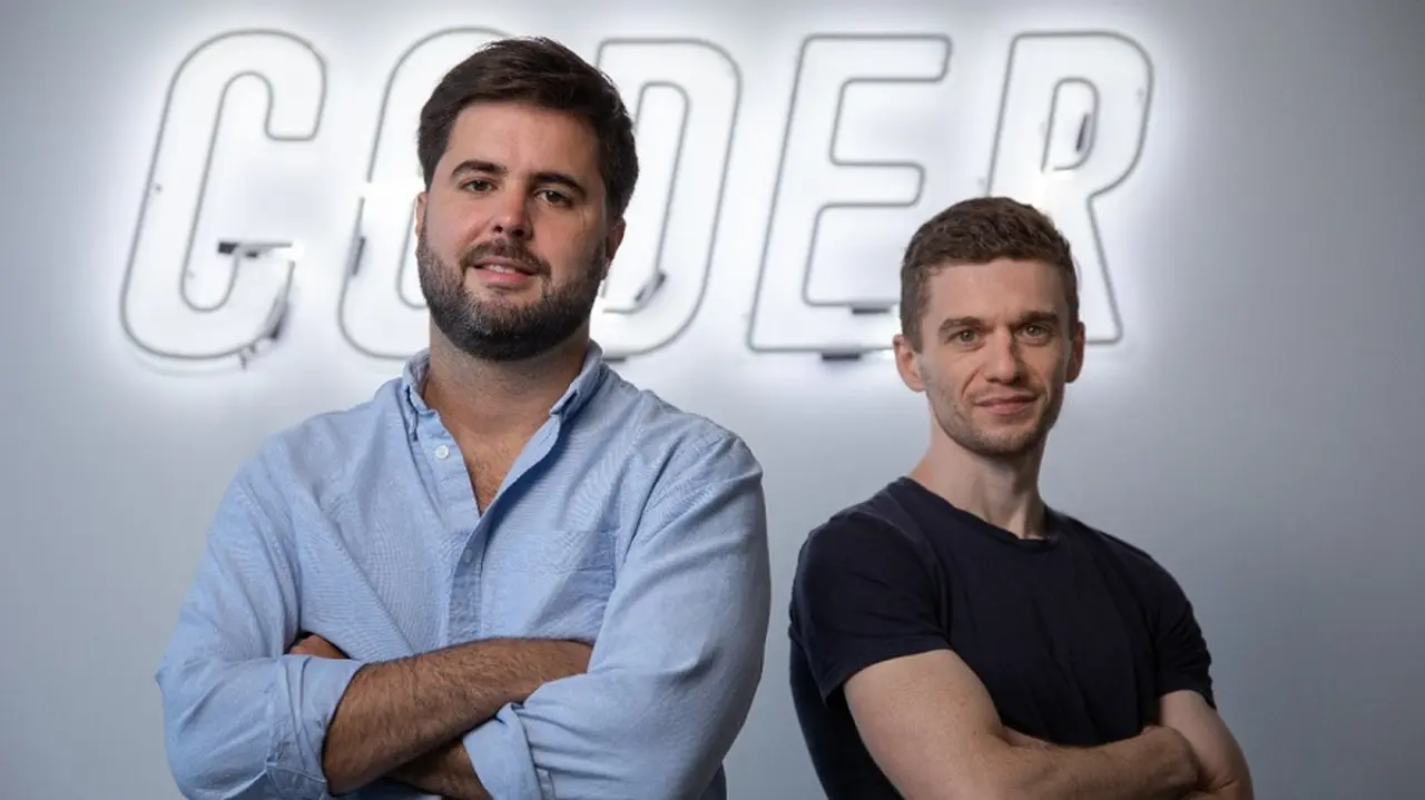 Christian Patiño y Nahuel Lema, fundadores de Coderhouse