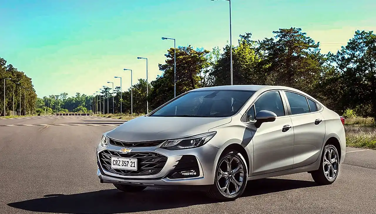 Chevrolet Cruze, el mediano nacional más vendido.