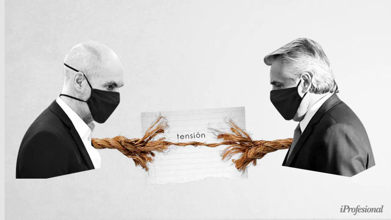 La pelea entre Rodríguez Larreta y Fernández mejoró la imagen de los dos