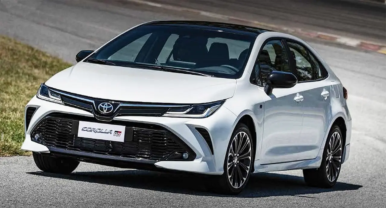 Toyota Corolla, otro sedán en el top ten.