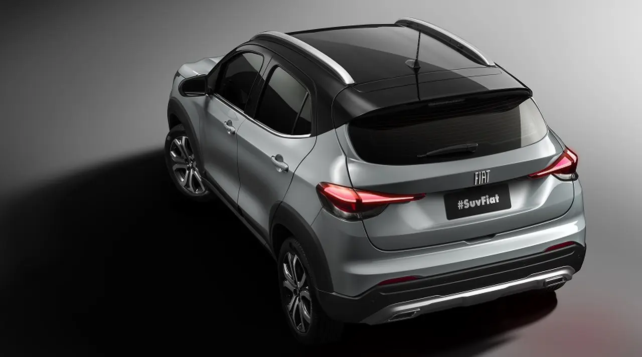 Así es la parte trasera del nuevo SUV de Fiat.