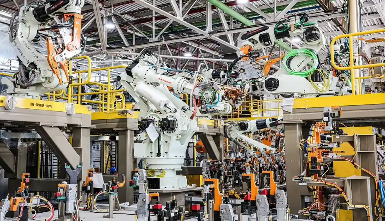 Renovación de la línea de carrocería de Ford en Pacheco.