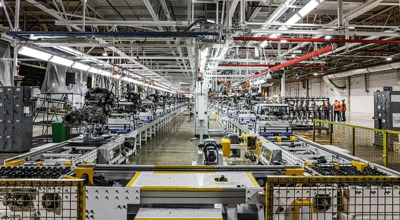 Sector de motores de Ford Argentina en plena remodelación.