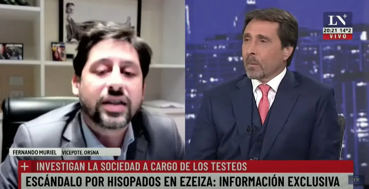 Fuerte cruce de Feinmann con un funcionario por el caso de los hisopados en Ezeiza