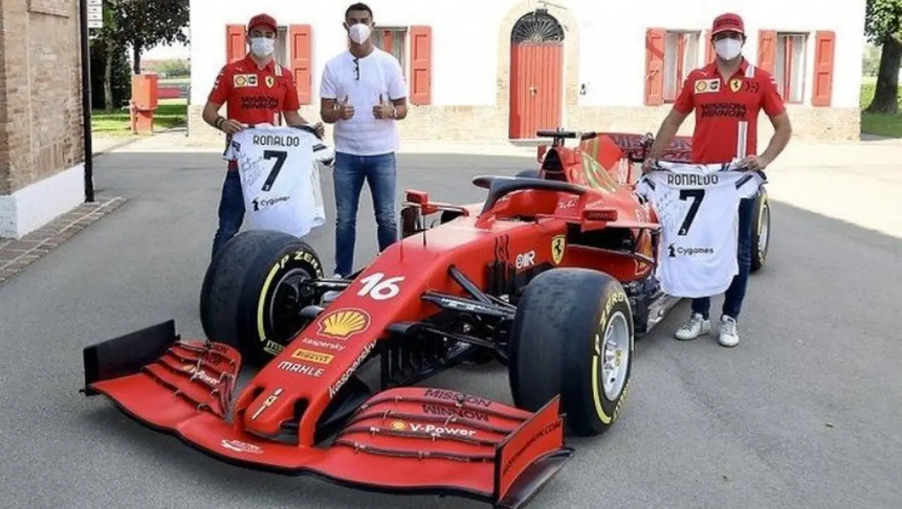 Cómo es la nueva exótica Ferrari de Cristiano Ronaldo, sin techo ni parabrisas