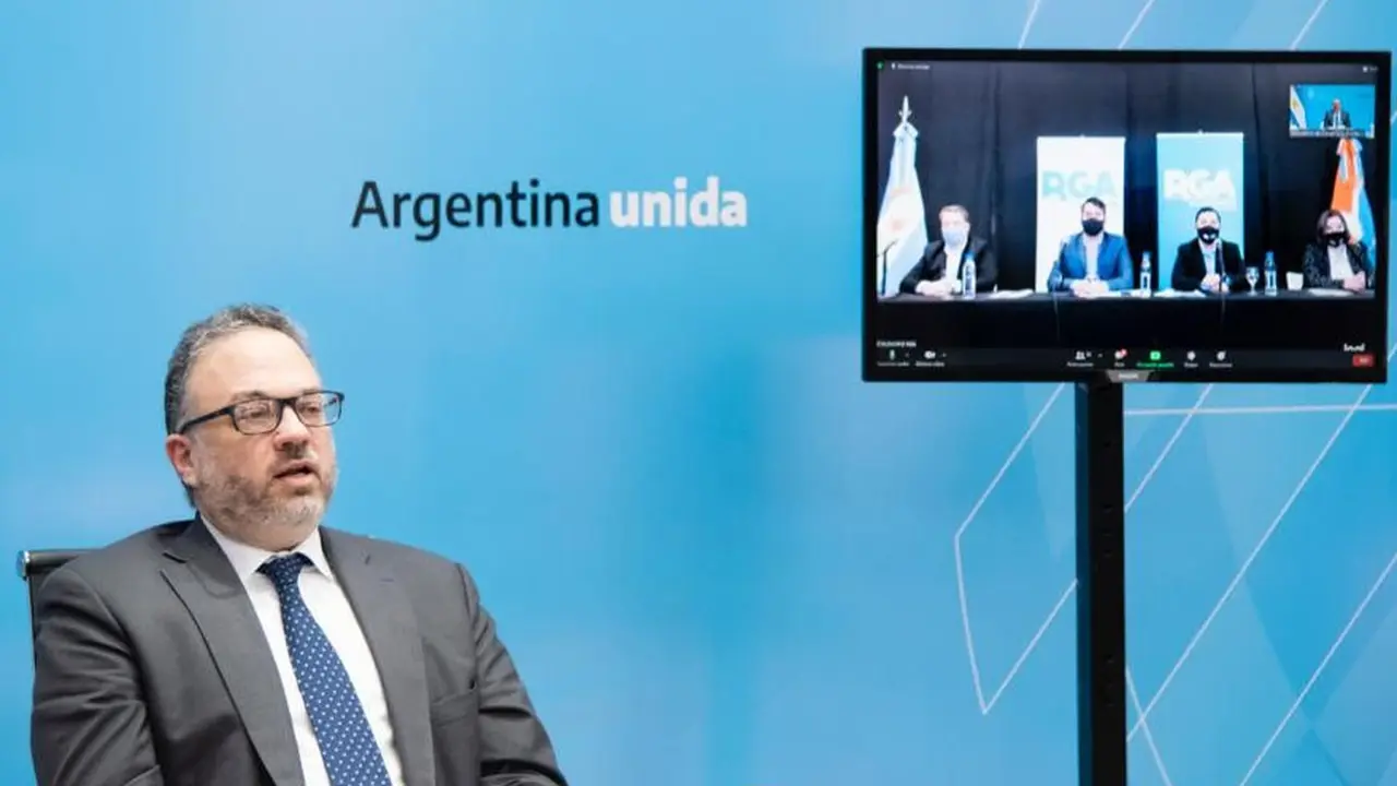 El ministro Kulfas dialogó con las autoridades fueguinas.