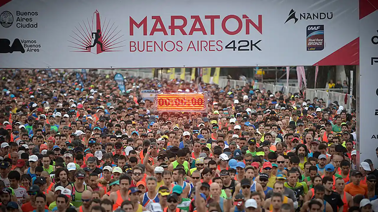 En el 2019 participaron más de 30.000 personas en la maratón de Buenos Aires