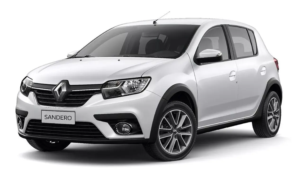 El Renault Sandero, uno de los más económicos.