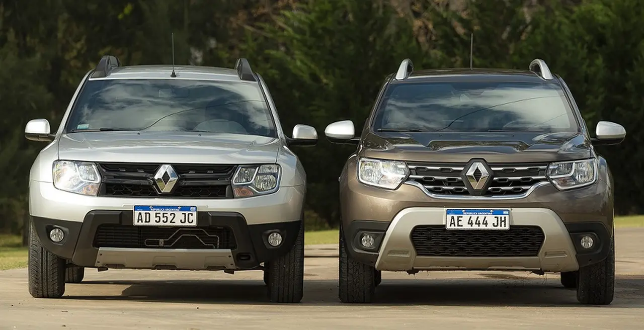 Renault Duster, la vieja y actual generación.