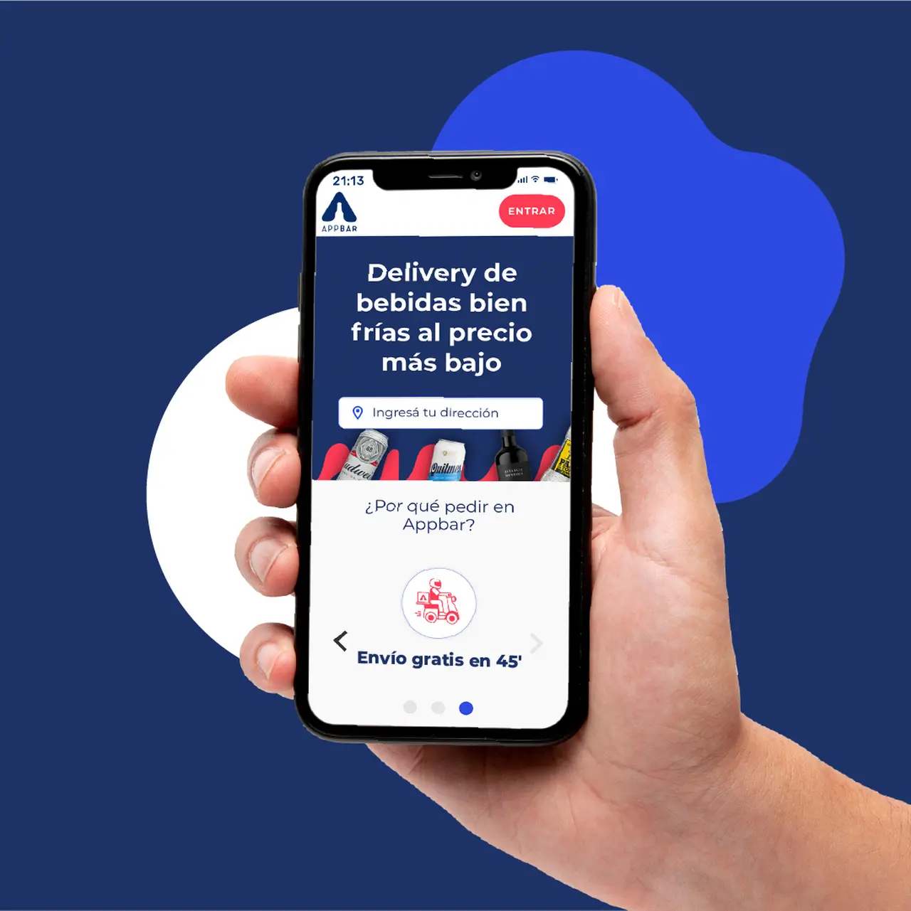 AppBar, la app con envío sin costo en apenas 45 minutos