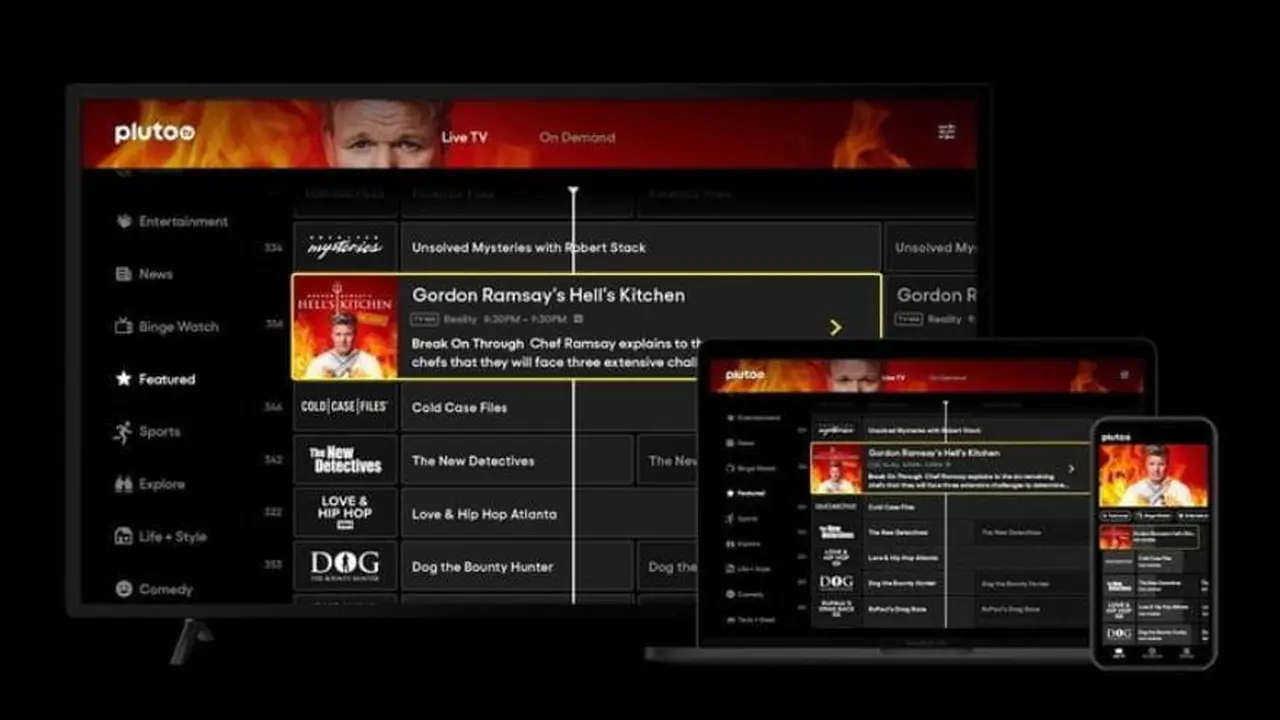 Pluto TV ofrece series gratis.