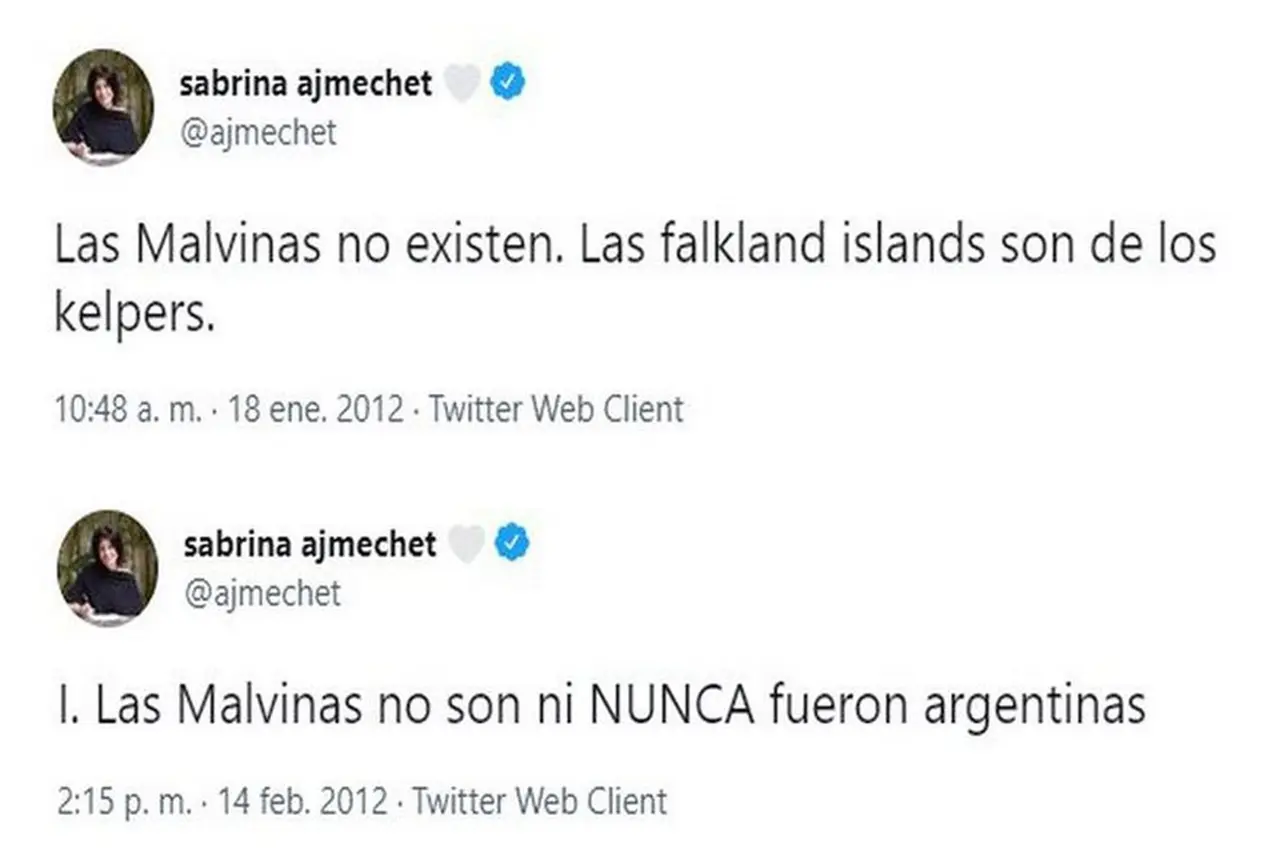 Los viejos tuits de Ajmechet causaron incomocidad dentro de Juntos por el Cambio.