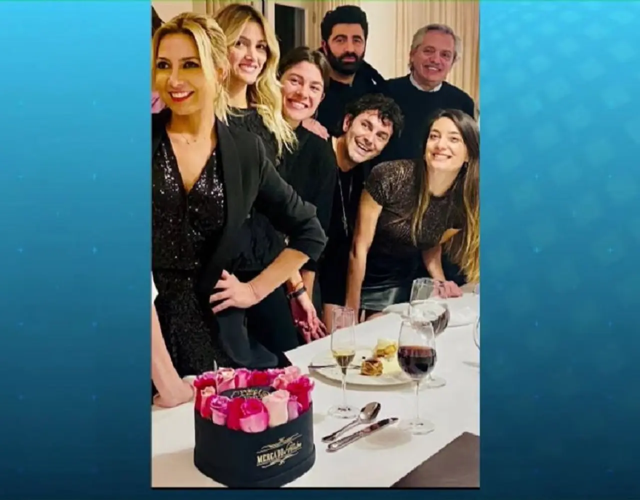 Imágenes del cumpleaños de la Primera Dama en cuarentena.