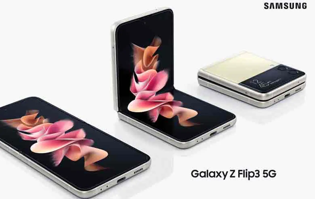 El Z Flip3 en sus diferentes modalidades.