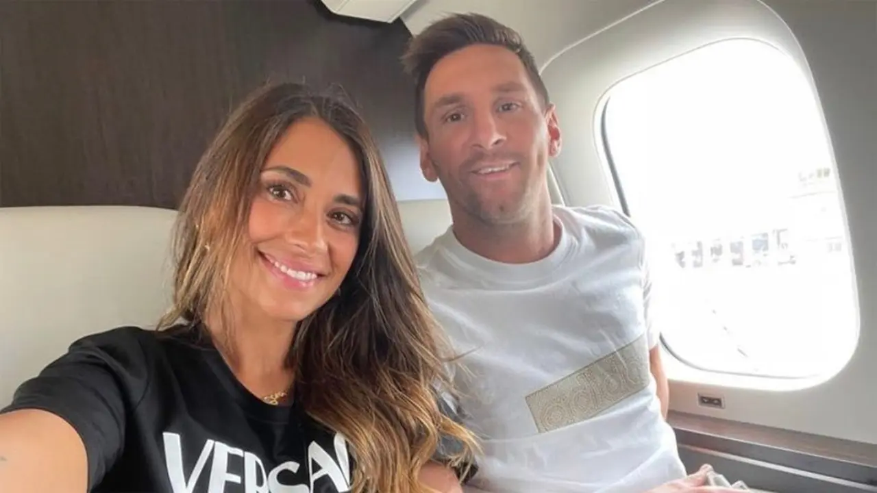 Lionel Messi y Antonela Roccuzzo, dos de los principales influencers argentinos